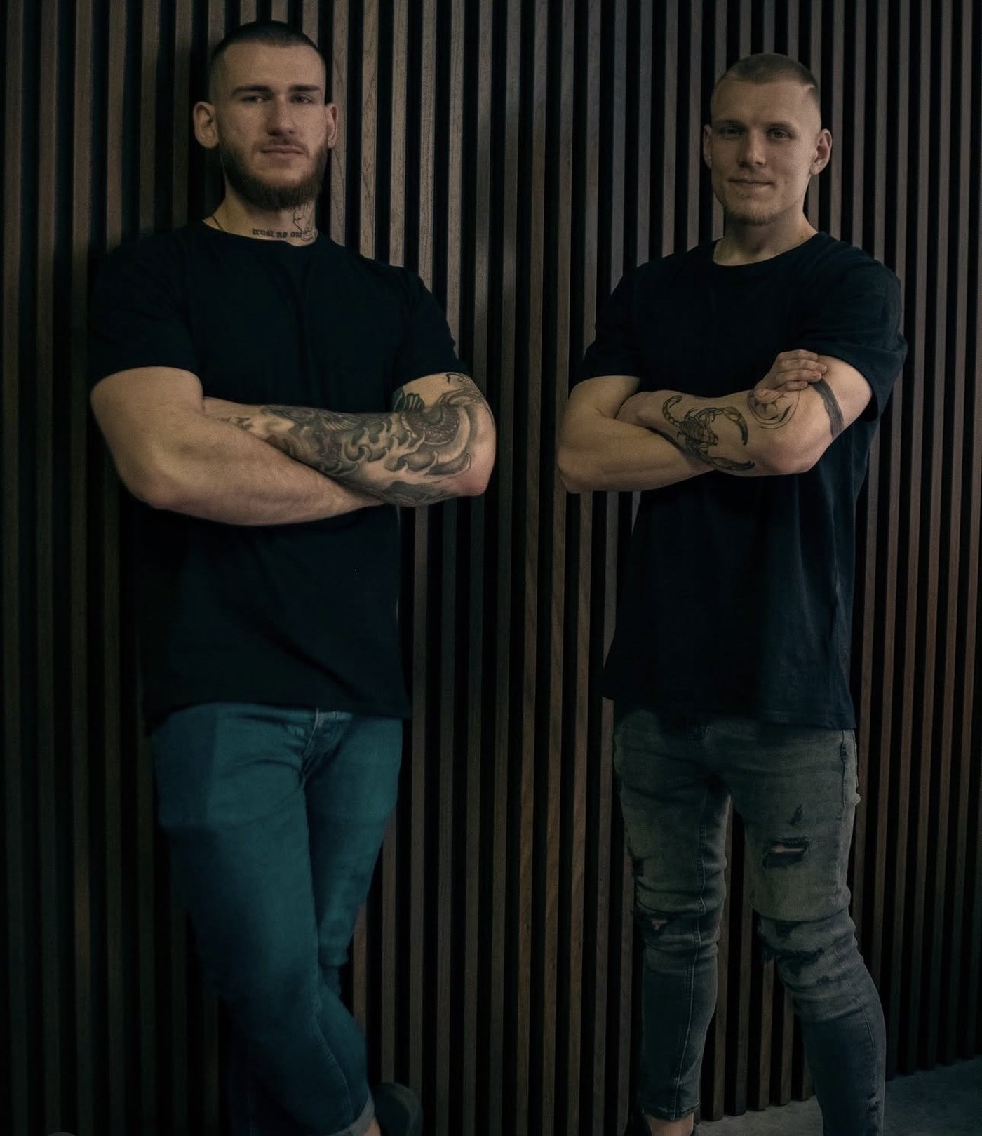 Oba barbeři z Destiny Barber Krnov